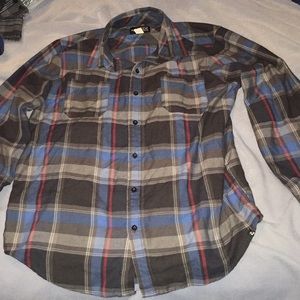 Men’s Blue, black, and red Flannel